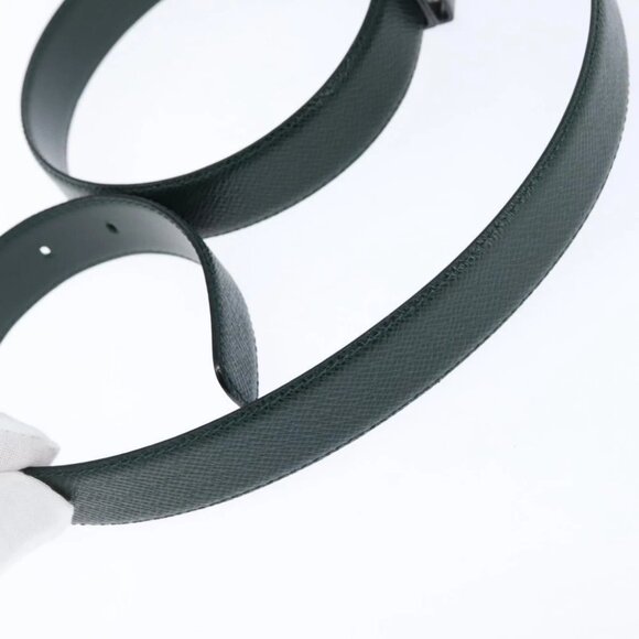 LOUIS VUITTON Taiga Leather Ceinture Classic Belt 41.7"" Epicea LV Auth bs30354 - Picture 6 of 14